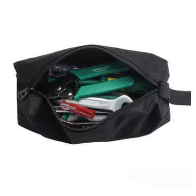 Waterproof Canvas Tool Organizer Bag (Red)