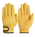 2026 Cowhide Leather Work Gloves (Yellow)